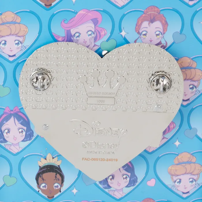 Disney Princess Manga Style 3 Unisex Loungefly Small Accessories Disney Princess Manga Style 3 Unisex Loungefly Small Accessories