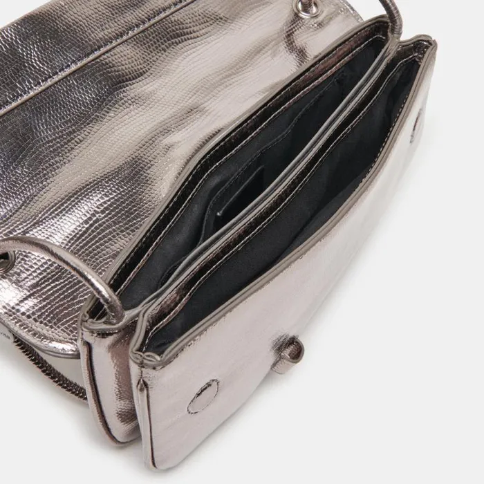 Dolce Vita Alice Shoulder Bag Pewter Stella Women Handbags