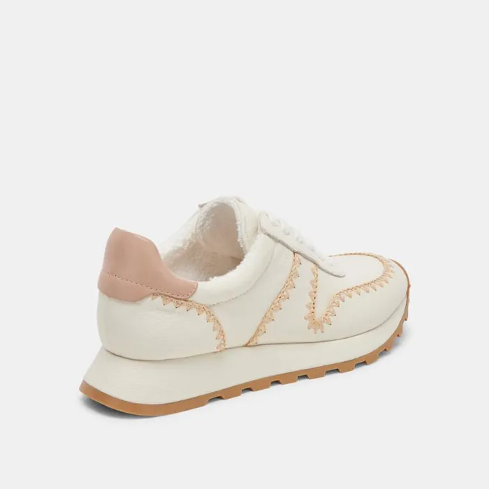 Dolce Vita Ayita Sneakers White Leather Women Sneakers