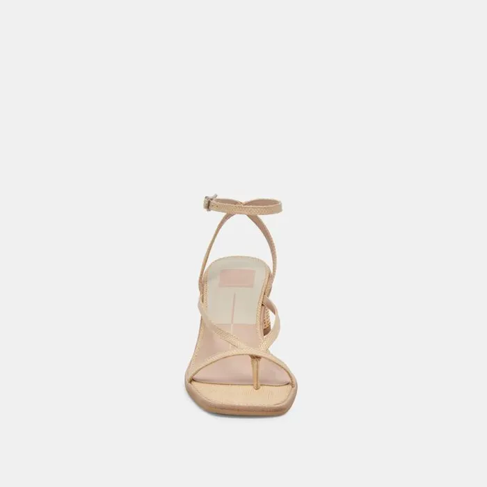 Dolce Vita Banita Wide Sandals Lt Natural Raffia Women Sandals