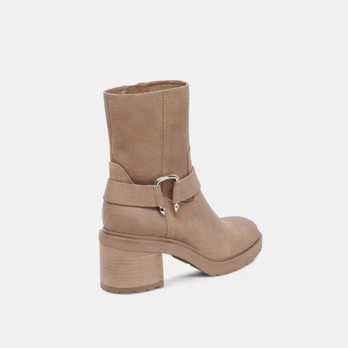 Dolce Vita Camros Boots Truffle Suede Women Boots and Booties