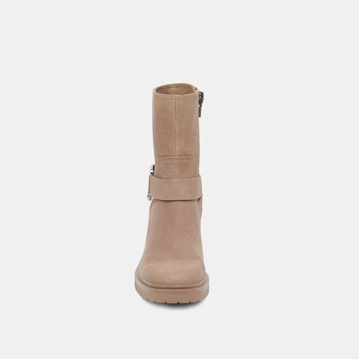 Dolce Vita Camros Boots Truffle Suede Women Boots and Booties