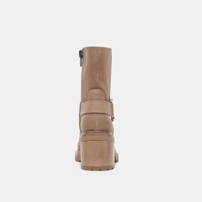 Dolce Vita Camros Boots Truffle Suede Women Boots and Booties