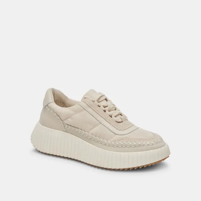 Dolce Vita Dolen Nylon Sneakers Ivory Nylon Women Sneakers
