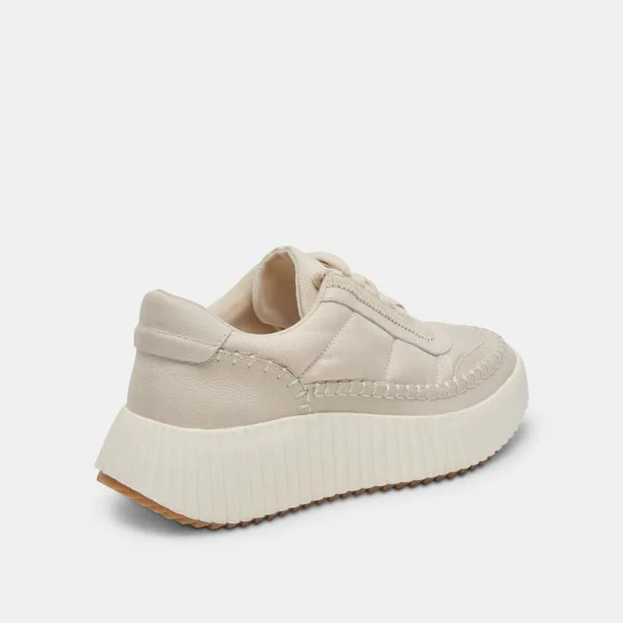 Dolce Vita Dolen Nylon Sneakers Ivory Nylon Women Sneakers