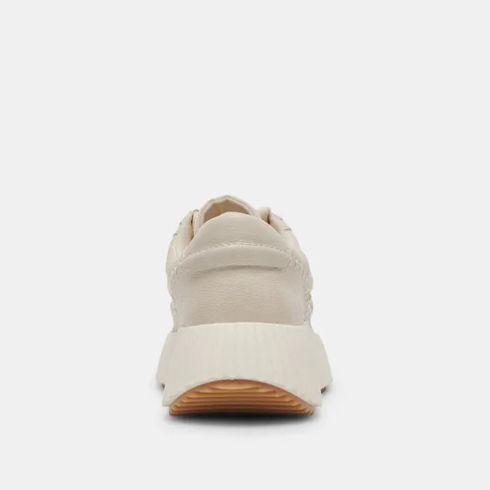 Dolce Vita Dolen Nylon Sneakers Ivory Nylon Women Sneakers