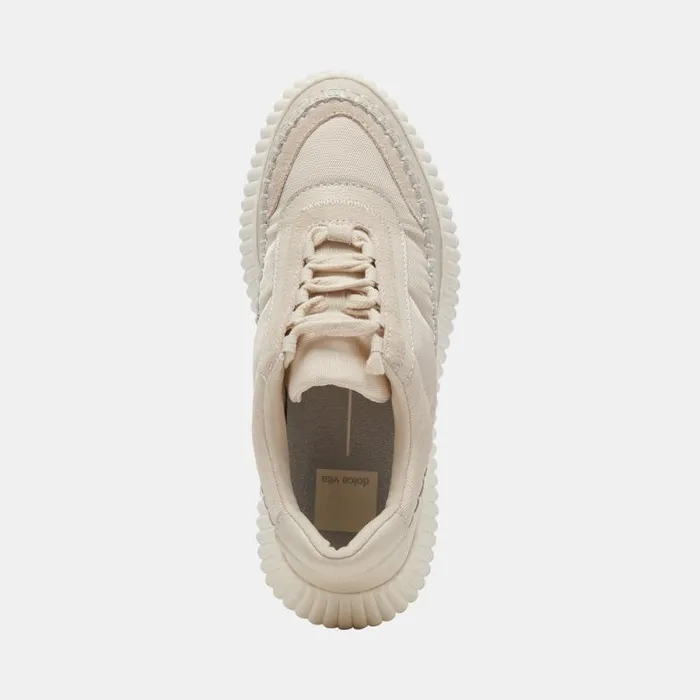 Dolce Vita Dolen Nylon Sneakers Ivory Nylon Women Sneakers