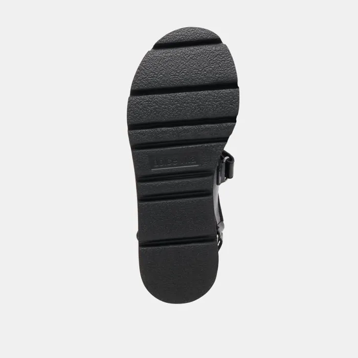 Dolce Vita Dubai Sandals Midnight Crinkle Patent Women Sandals