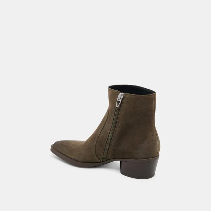 Dolce Vita Fahari H2O Booties Army Suede Women Boots and Booties
