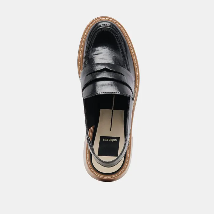 Dolce Vita Hattie Loafers Black Stella Women Flats and Loafers