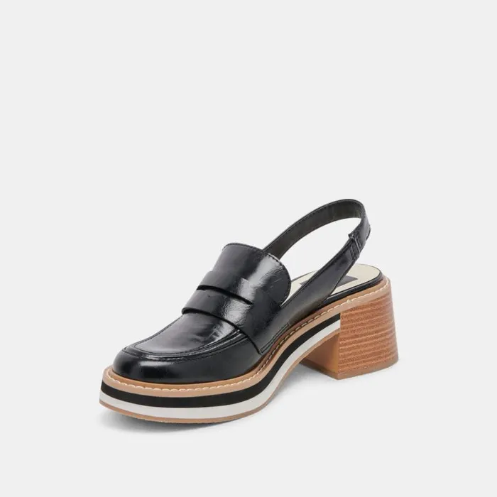 Dolce Vita Hattie Loafers Black Stella Women Flats and Loafers