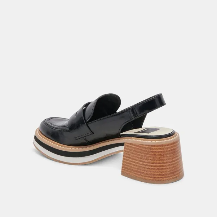Dolce Vita Hattie Loafers Black Stella Women Flats and Loafers
