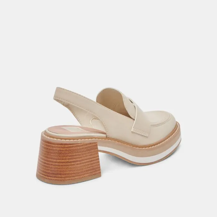 Dolce Vita Hattie Loafers Ivory Stella Women Flats and Loafers