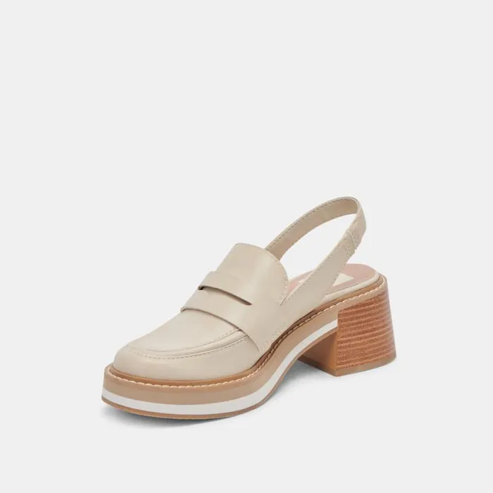Dolce Vita Hattie Loafers Ivory Stella Women Flats and Loafers