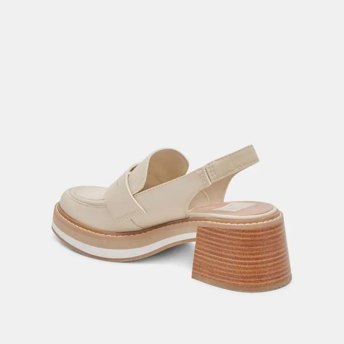 Dolce Vita Hattie Loafers Ivory Stella Women Flats and Loafers
