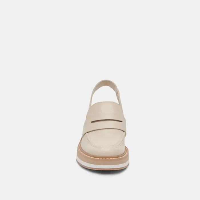 Dolce Vita Hattie Loafers Ivory Stella Women Flats and Loafers