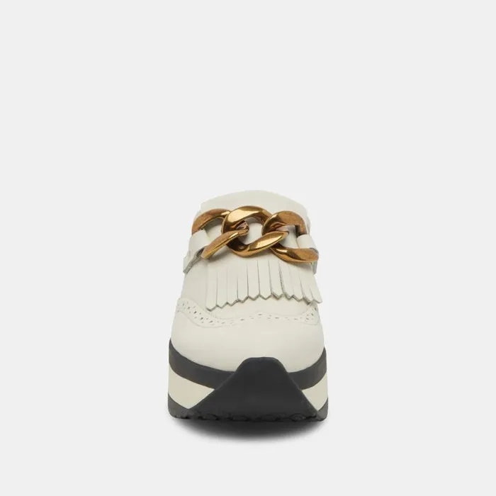 Dolce Vita Jerry Sneakers White Leather Women Sneakers