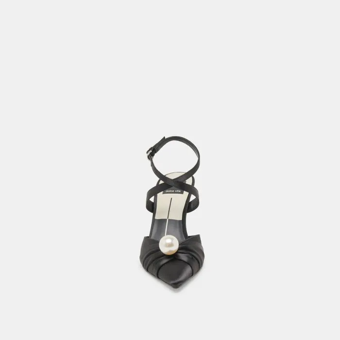 Dolce Vita Kaysey Heels Onyx Satin Women Heels