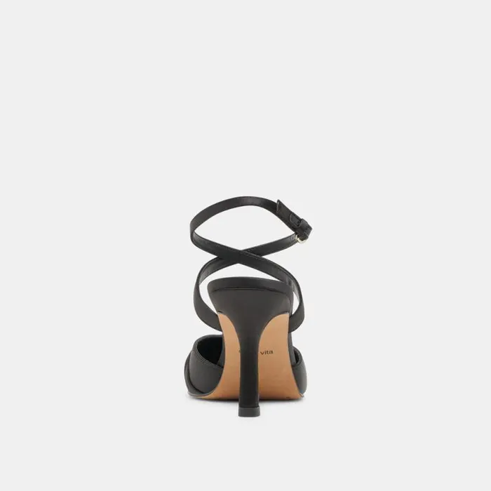 Dolce Vita Kaysey Heels Onyx Satin Women Heels