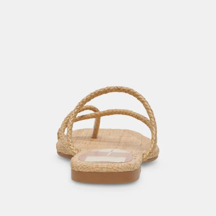 Dolce Vita Leanna Sandals Lt Natural Raffia Women Sandals