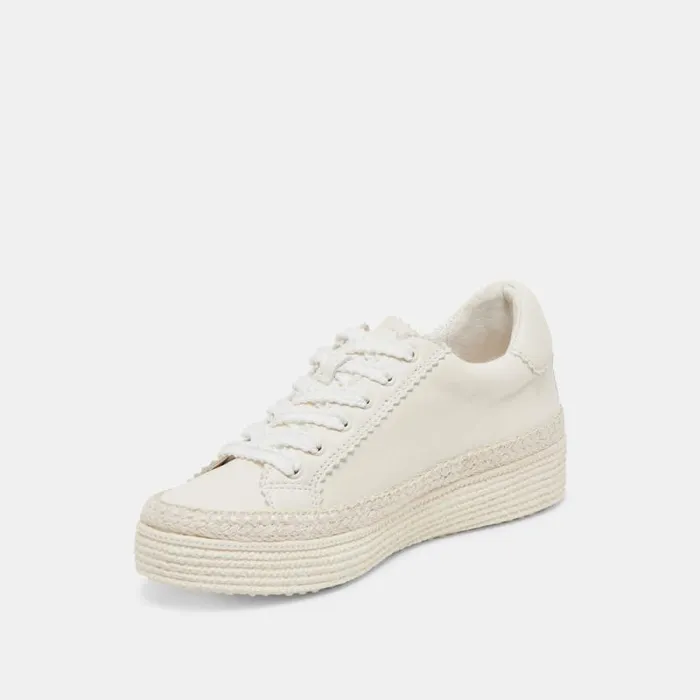 Dolce Vita Lennix Sneakers White Leather Women Sneakers