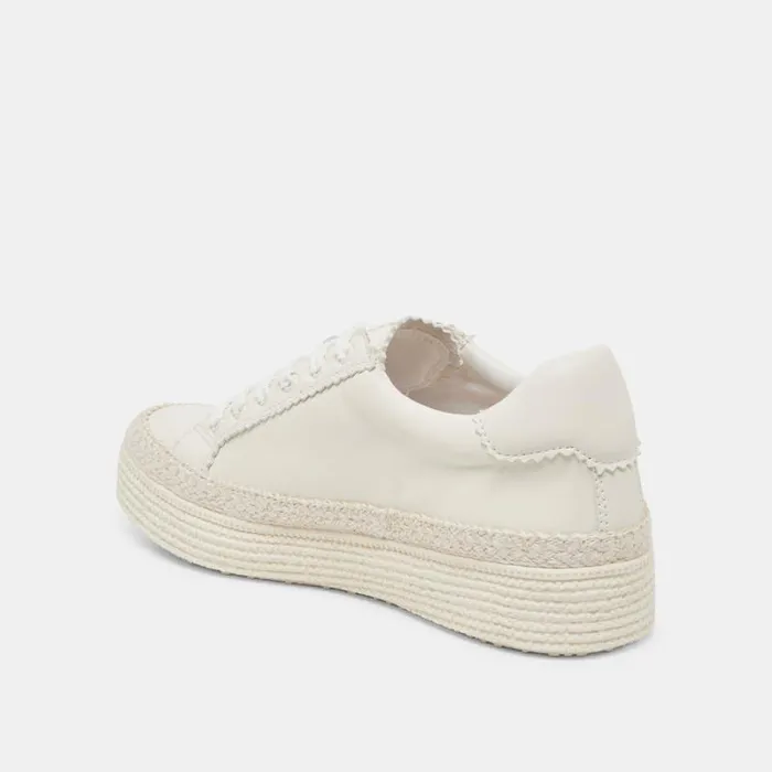 Dolce Vita Lennix Sneakers White Leather Women Sneakers