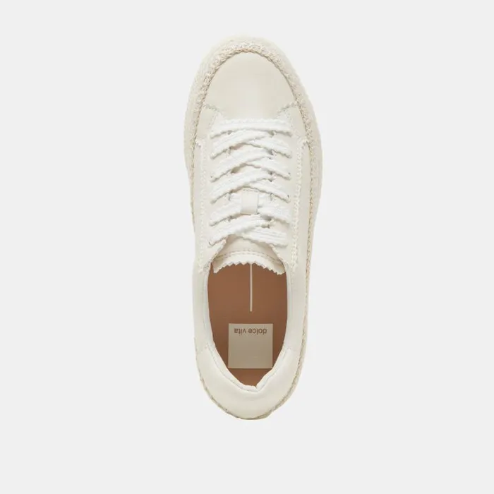Dolce Vita Lennix Sneakers White Leather Women Sneakers