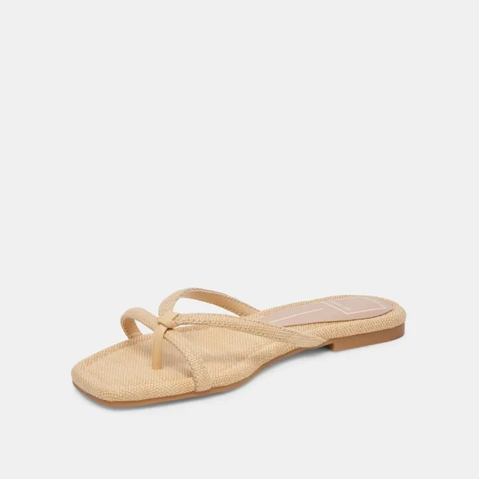 Dolce Vita Lucca Sandals Natural Raffia Women Sandals