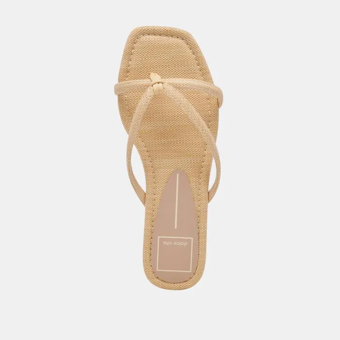 Dolce Vita Lucca Sandals Natural Raffia Women Sandals