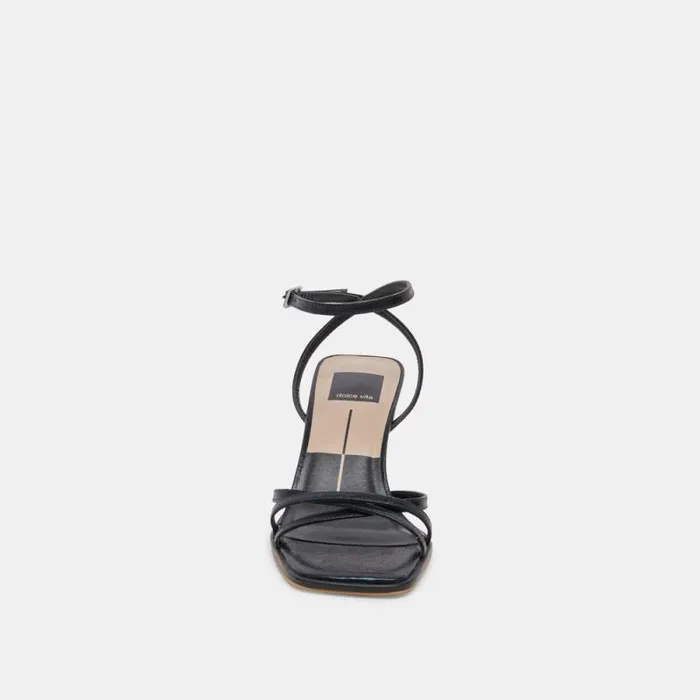 Dolce Vita Manji Heels Midnight Patent Leather Women Heels