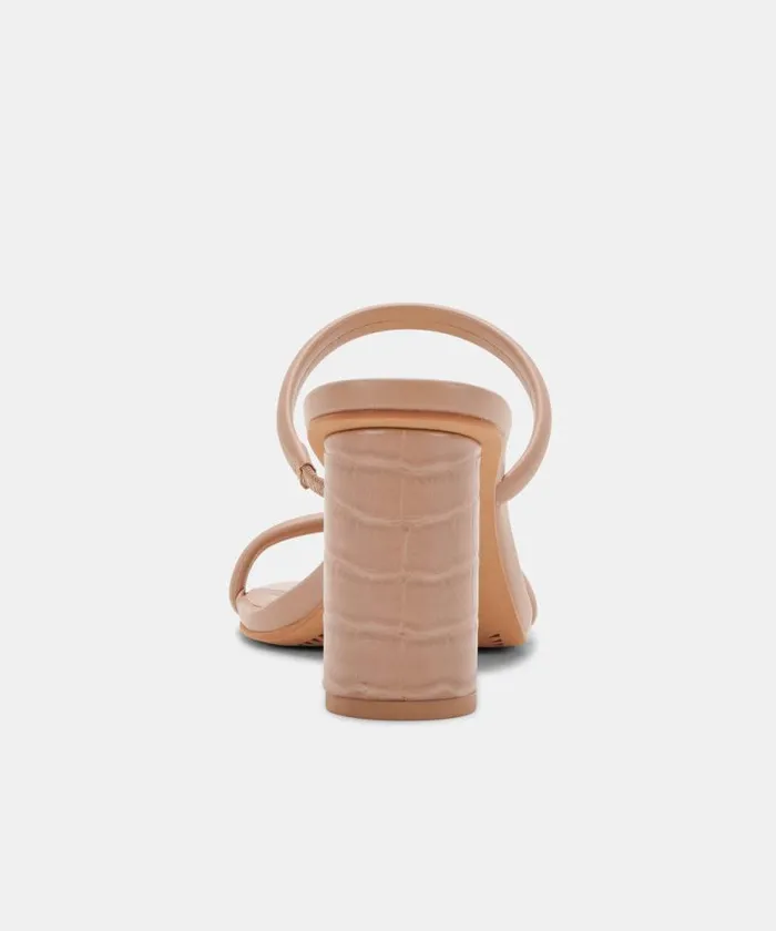 Dolce Vita Noles Heels Cafe Multi Stella Women Sandals