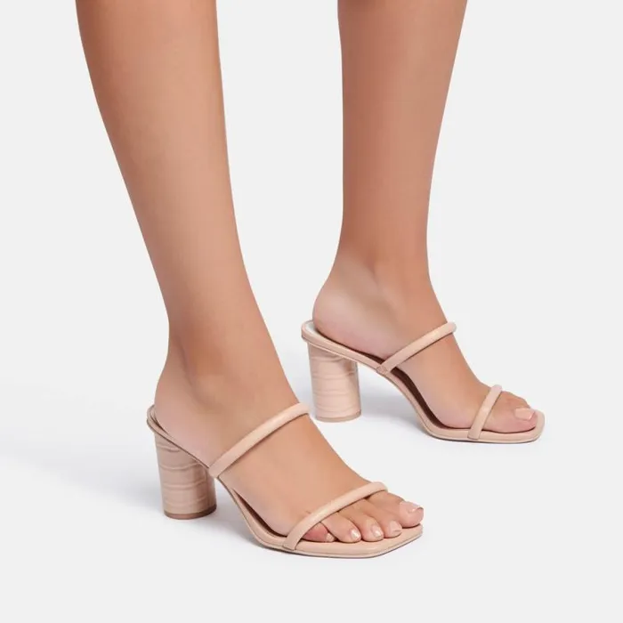 Dolce Vita Noles Heels Cream Stella Women Sandals