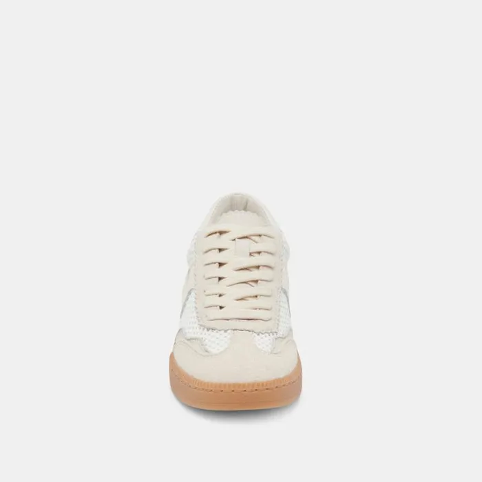 Dolce Vita Notice Mesh Sneakers White Woven Mesh Women Sneakers