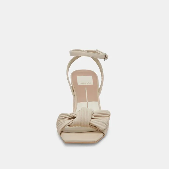 Dolce Vita Pellia Heels Ivory Stella Women Sandals