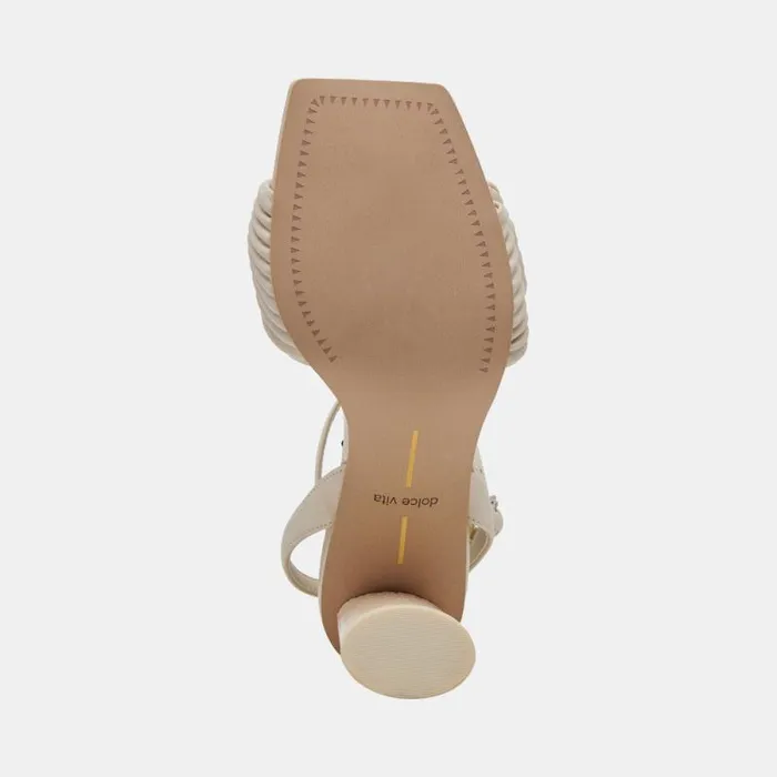 Dolce Vita Pellia Heels Ivory Stella Women Sandals