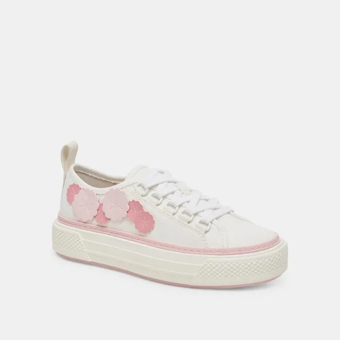 Dolce Vita Robbin Sneakers Pink Multi Canvas Women Sneakers