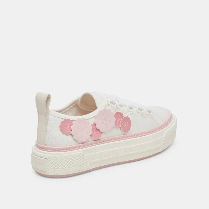 Dolce Vita Robbin Sneakers Pink Multi Canvas Women Sneakers
