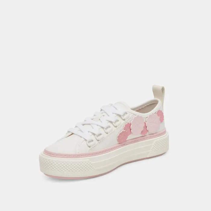 Dolce Vita Robbin Sneakers Pink Multi Canvas Women Sneakers