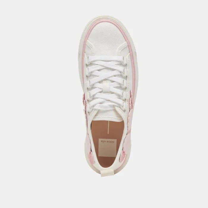Dolce Vita Robbin Sneakers Pink Multi Canvas Women Sneakers