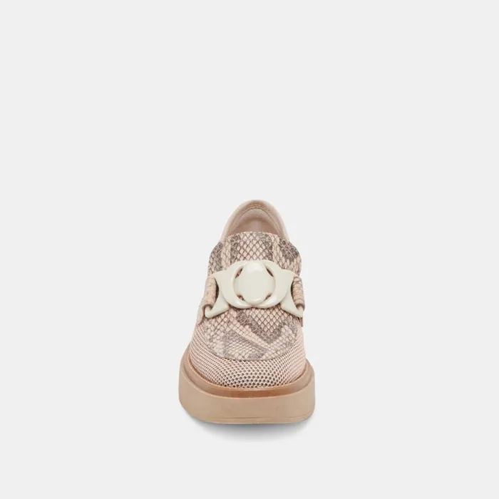 Dolce Vita Sandey Loafers Sand Mesh Women Heels