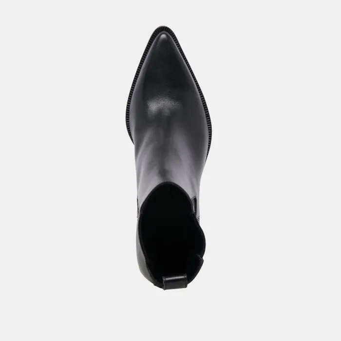 Dolce Vita Shadie H2O Booties Black Leather Women Boots and Booties