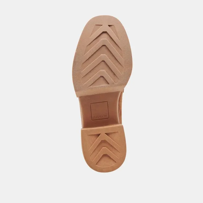 Dolce Vita Sheena Loafers Brown Suede Women Flats and Loafers
