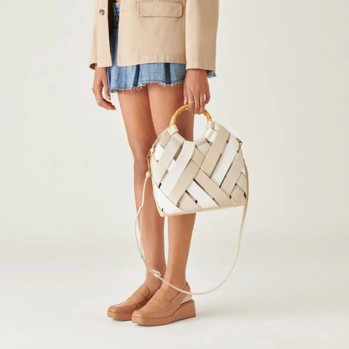 Dolce Vita Sienna Handbag Ivory Multi Stella Women Handbags