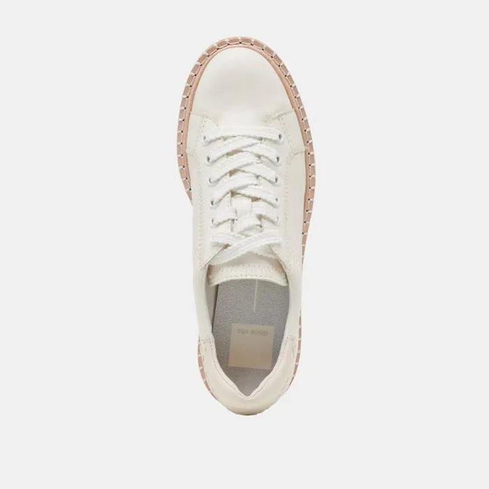 Dolce Vita Twain Sneakers White Leather Women Sneakers