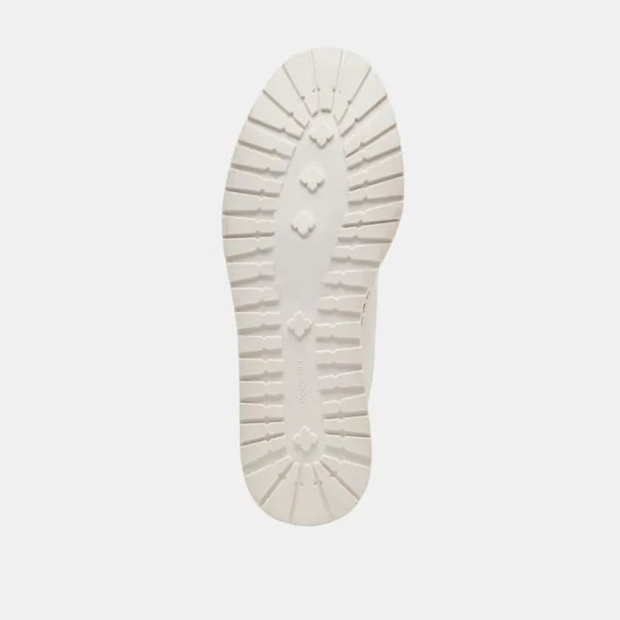 Dolce Vita Twain Sneakers White Leather Women Sneakers
