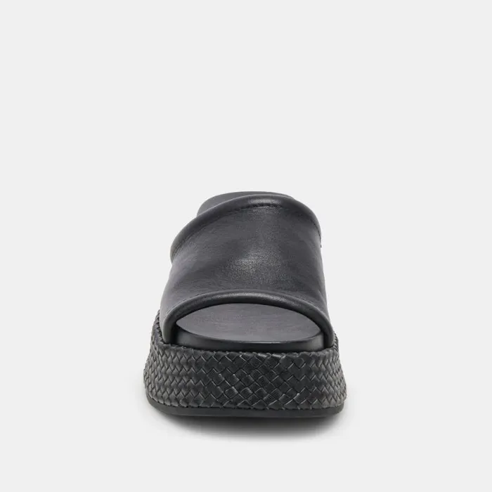 Dolce Vita Wimsyn Sandals Black Leather Women Sandals