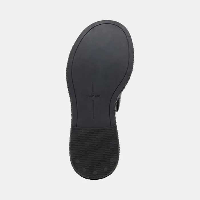 Dolce Vita Wimsyn Sandals Black Leather Women Sandals