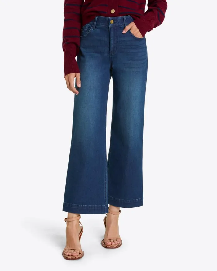 Draper James Bottoms and Skirts Women 5Pocket Wide Leg Crop