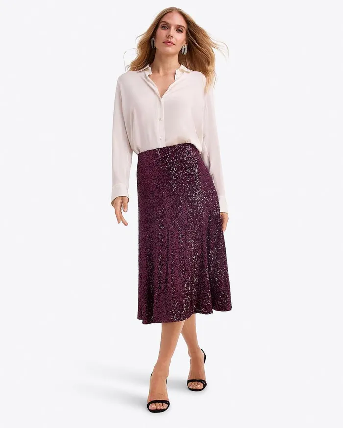 Draper James Bottoms and Skirts Women Midi Skirt In Sequins