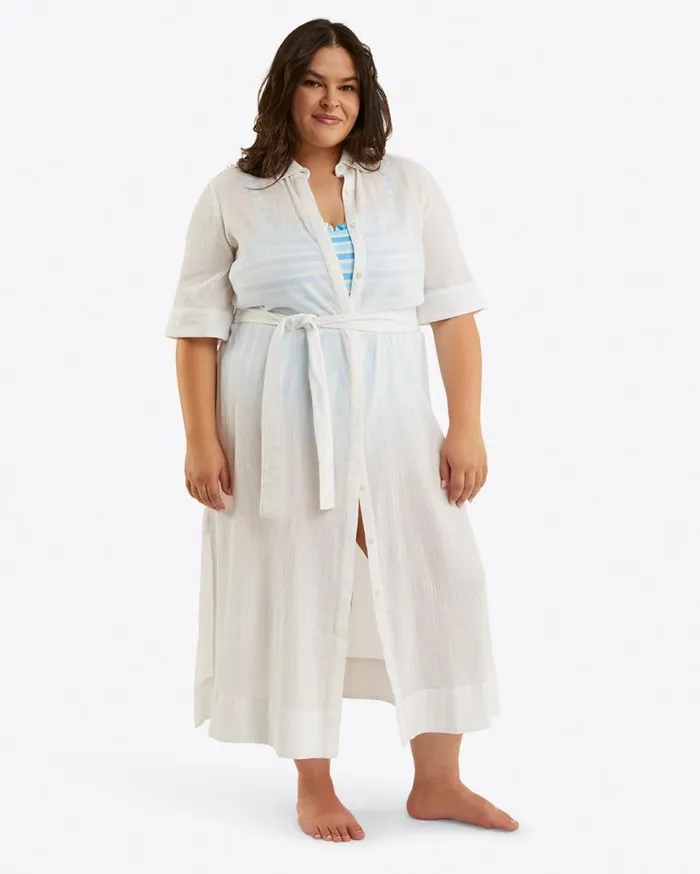 Draper James Dresses Women Crinkle Cotton Coverup